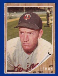 JIM LEMON twins 1962 TOPPS #510 VERY GOOD - Picture 1 of 2