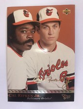 1996 Upper Deck JUMBO CAL RIPKEN JR. EDDIE MURRAY #22 Card Orioles UD
