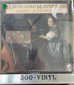 Robert Aldwinckle - Harpsichord Masterpieces Rare Classical Vinyl Record Nm / Nm - Imagen 1 de 4