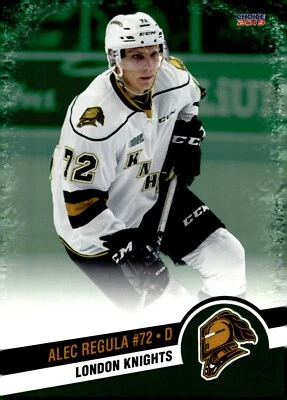 Alec Regula - 2018-19 London Knights Team Issued Rookie Card #21 - Image 1 of 2