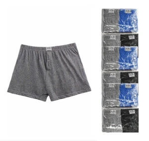 Men's Classic Assorted Color Stretch Breathable Knit Boxers Pack Of 12 - Picture 1 of 4