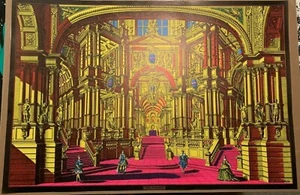 Póster de luz negra de 1970 de The Palace Sunset Marketing de Dick Dagres - ¡BONITO! - Imagen 1 de 7