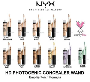 NYX Professional Makeup HD Studio Photogenic Wand Concealer, - Picture 1 of 20