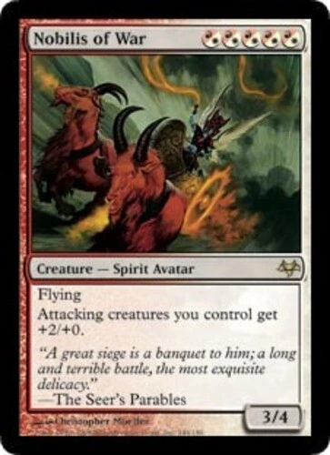 MTG - Nobilis of War - Eventide - NM, English Magic FLAT RATE SHIP - Image 1 of 1