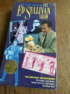 Very Best of the Ed Sullivan Show, The~The Greatest Entertainers (VHS, 1992)~NEW - Foto 1 di 2
