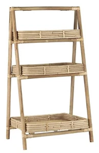 Regal Ständer Halter Display 3 Fächer Bambus H82xB36xL47cm Ib Laursen 3812-14 - Bild 1 von 4