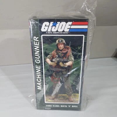 SIDESHOW G.I. Figura de acción Joe Machine Gunner Rock 'N' Roll escala 1/6 12" NUEVA Foto 1 de 2
