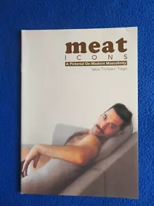MEAT #13 TIAGO A PICTORIAL ON MASCULINITY FROM UK 2023 W/FOLD OUT POSTER - Picture 1 of 5