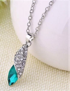 BELLA COLLANA '60 PUNTO LUCE ZAFFIRO, BRILLANTI CM.3,5, CM.55 LEGA ARGENTO/ORO - Foto 1 di 2