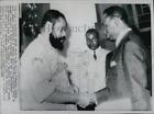 1968 Press Photo Lt Colonel Odumegwu Ujukwu & African Sec Dialle Telli