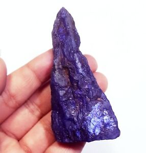 Natural Blue Beryl Rough 225.70 Ct Certified Loose Gemstone With Free gift