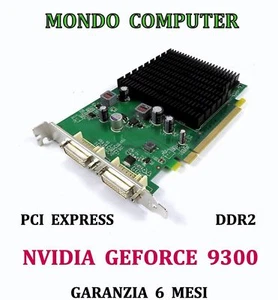 SCHEDA GRAFICA PCI EXPRESS 512MB NVIDIA GeFORCE 9300 GE - Imagen 1 de 1