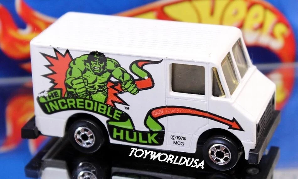Hot Wheels Scene Machines 1979 The Incredible Hulk furgoneta de reparto Foto 1 de 4
