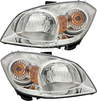 For 2005-2010 Chevrolet Cobalt Headlight Halogen Set Driver and Passenger Side - Image 1 of 4
