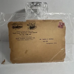 1913, 1955, 1958 & 1960 OLD TOWN CANOES & BOATS Catalogs & Mailing Envelope RARE - Picture 1 of 23
