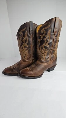 Botas de vestir marrón vaqueras punta redonda Laredo Maddie para mujer 51112 talla 11 Foto 1 de 4