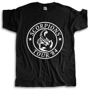 Tee-Shirt SCORPIONS TOUR '84 M-XXXL - Picture 1 of 6