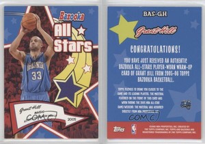 2005-06 Topps Bazooka All-Stars Grant Hill #BAS-GH HOF