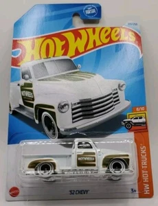 Hot Wheels '52 Chevy Pickup White 139/250 HW Hot Trucks - Picture 1 of 7