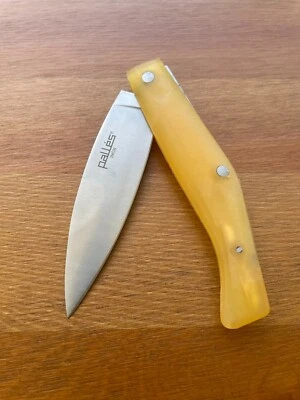 Navaja de Bolsillo 3.93" Pallés Inox Navaja Hoja de Acero Inoxidable Mango ABS Junta Deslizante Foto 1 de 4