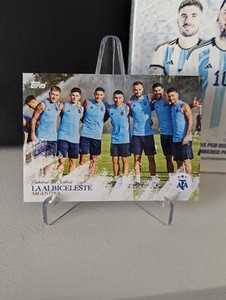 Topps World Champions Argentina Set 2023 La Albiceleste Behind The Scenes Card