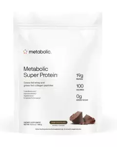 Metabolic Super Protein Pulver Schokolade Natürlich Aromatisiert Eine LB Tasche - Bild 1 von 3