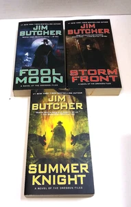 KONVOLUT 3 DRESDEN AKTEN von Jim Butcher Taschenbücher Bücher 1,2,4 - Bild 1 von 10