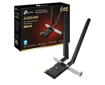TP-Link AXE5400 Archer TXE72E Tri-Band Wi-Fi 6E Bluetooth 5.2 PCIe Adapter Card - Image 1 of 4