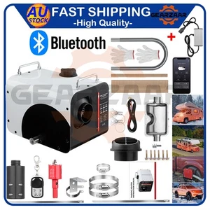 Air Diesel Heater 8KW Caravan LCD Bluetooth Remote Motorhome Thermostat Tank AU - Picture 1 of 21
