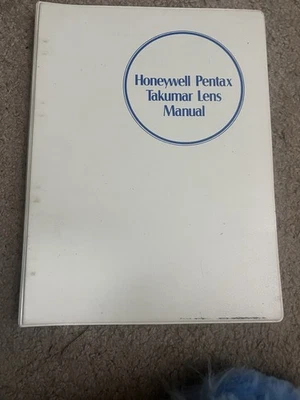honeywell pentax Takumar Lens Manual - Image 1 of 4