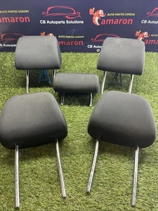 Volkswagen Jetta 11-18 Headrest Set Of 5 Headrest BLACK Set OEM - Picture 1 of 11