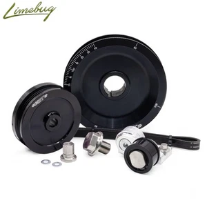 Classic MST Solid Serpentine Pulley Kit Black VW - Picture 1 of 1