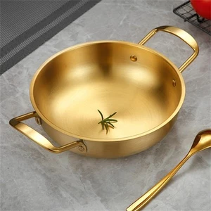 Elegante pentola in acciaio inox per paella e altri pasti deliziosi - Foto 1 di 16