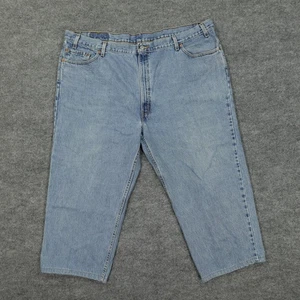Vintage Levis 550 Jeans Mens 48x25 Blue Light Wash Relaxed Fit Tapered Leg USA - Picture 1 of 10