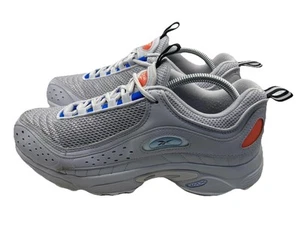 Reebok Daytona Dmx Il Trainers Grey Blue Orange Men’s UK Size 9 - Picture 1 of 14