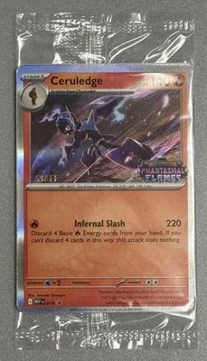 Pokemon Phantasmal Flames Staff Promo Set Ceruledge Toxtricity Flygon Zacian MIP - Image 1 of 4