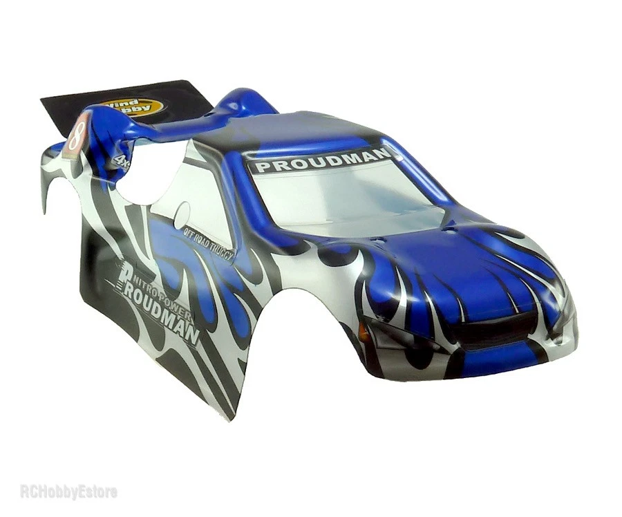 YX 16831 BODY SHELL 1/16 BODYWORK TRUCK NITRO HSP HIMOTO SPARE PART - Image 1 of 3