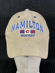 Vintage Y2K Hamilton Hockey CCM Baseballmütze Made in Canada NCAA College - Bild 1 von 16