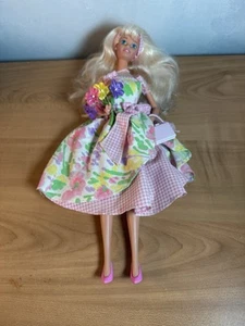 Mattel Avon Spring Petals Barbie Doll 1996 Special Edition Barbie Caucasian - Picture 1 of 11