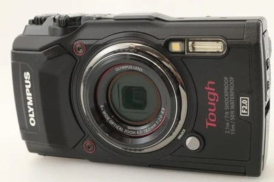 [Casi Como Nueva] Cámara Digital Olympus Tough TG-5 Negra 12.0 MP 15m Impermeable Foto 1 de 4
