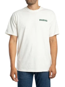 Dickies de los hombres Camiseta con gráfico de espalda de Gordonsville, Blanco - Imagen 1 de 5