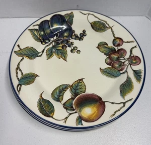 Lot Of 5 Pier 1 10” Dinner Plates Macintosh Made In England - Picture 1 of 4