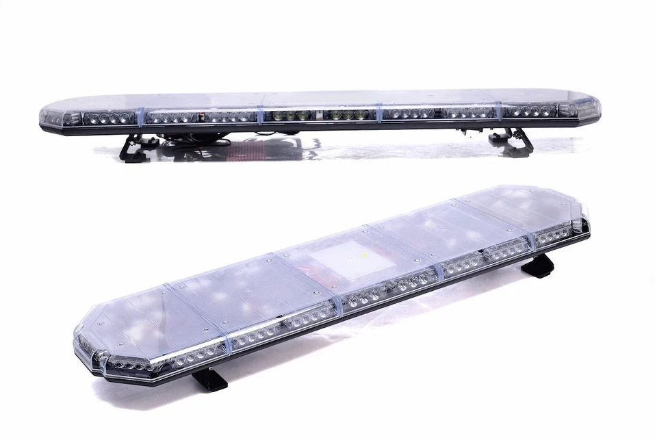 56” 104 LED Emergency Beacon Light Bar Warning Truck Tow Wrecker Strobe Amber