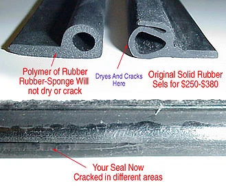 Porsche 914 Rear Roof Seal+Free Bonus - Image 1 of 2