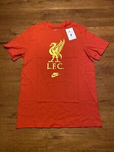 NWT Liverpool FC L.F.C. Soccer Football Men's Nike T-Shirt Size Medium