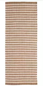 NuStory Range Hand Woven Striped Runner in Coral, Runner - 2'6x8' - Picture 1 of 7