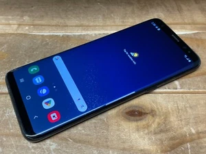 Samsung Galaxy S8 - 64GB - Black (Unlocked) Works - Cracked & SBI - Picture 1 of 10