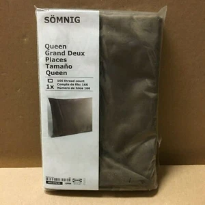 Neu Ikea Somnig Queen Kissenbezug braun.1 Kissenbezug 20x30" Baumwolle Lyocell - Bild 1 von 4