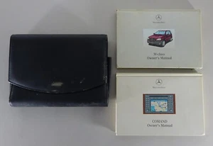 Owner's Manual + Wallet Mercedes Benz M-Class ML 320 500 55 AMG Etc W163 7/2000 - Picture 1 of 1