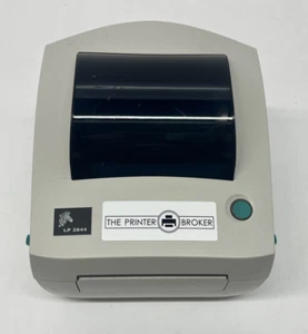 Zebra LP 2844 Thermal Label Printer With Network USB Serial Port 2844-20420-0001 - Picture 1 of 10